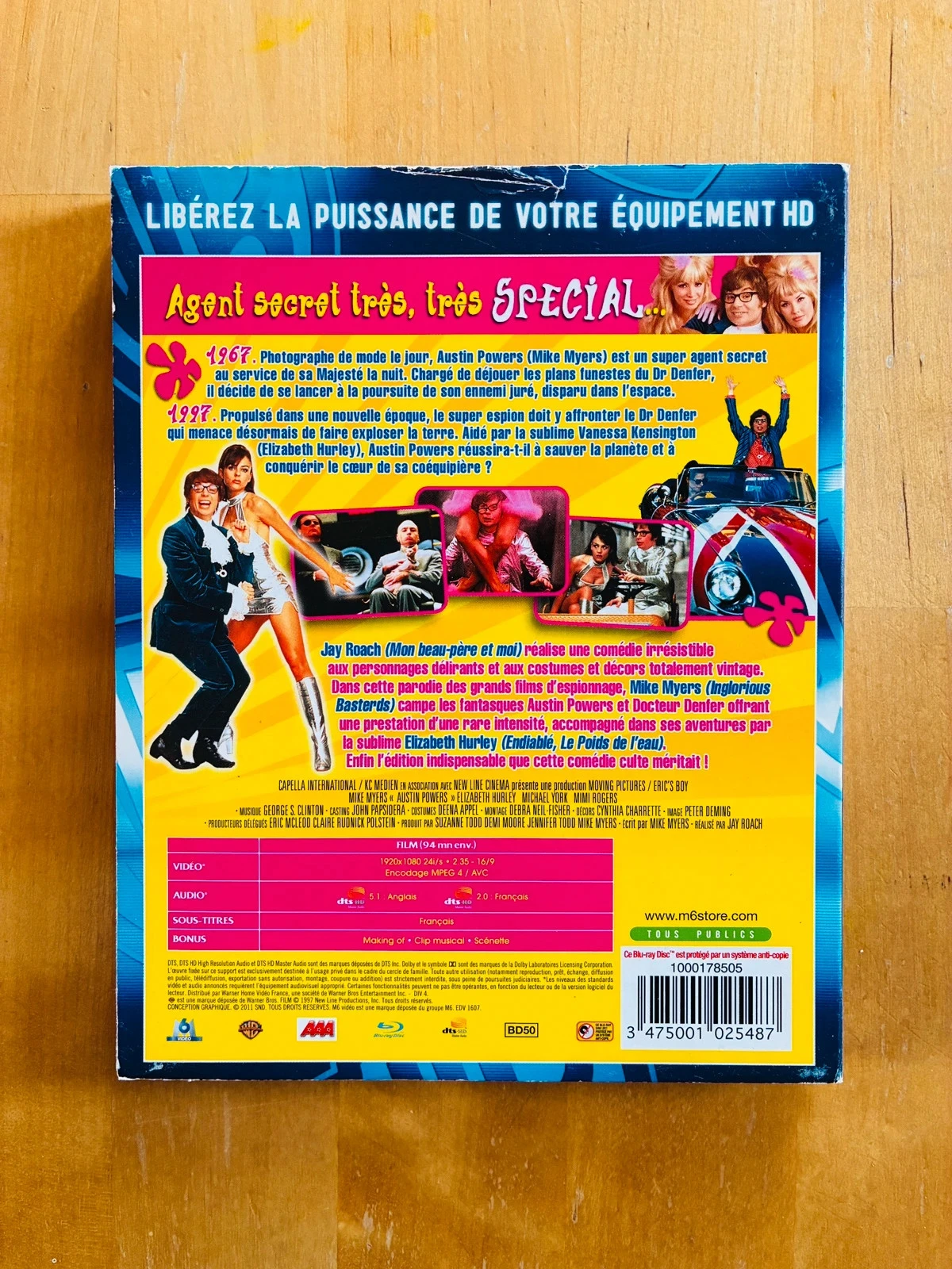 Blu-ray Austin Powers Mike Myers. – photo 2